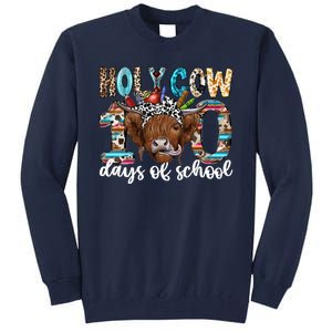 Holy Cow 100 Days Of School Funny Tall Sweatshirt