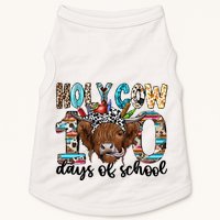 Holy Cow 100 Days Of School Funny Doggie Tank