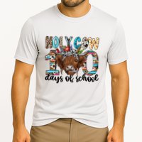 Holy Cow 100 Days Of School Funny Cooling Performance Crew T-Shirt