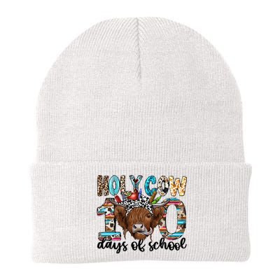 Holy Cow 100 Days Of School Funny Knit Cap Winter Beanie