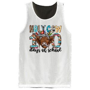 Holy Cow 100 Days Of School Funny Mesh Reversible Basketball Jersey Tank