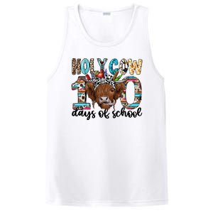 Holy Cow 100 Days Of School Funny PosiCharge Competitor Tank