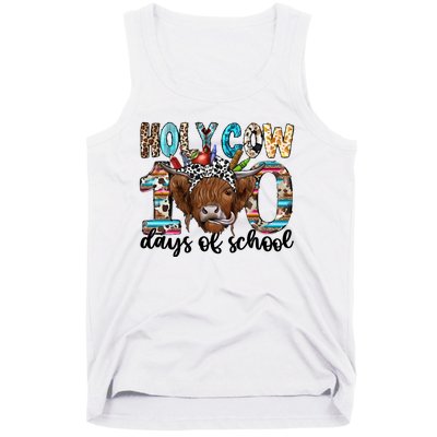 Holy Cow 100 Days Of School Funny Tank Top