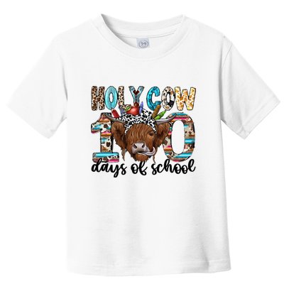 Holy Cow 100 Days Of School Funny Toddler T-Shirt