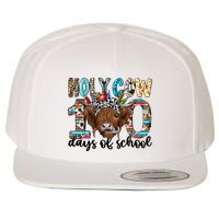 Holy Cow 100 Days Of School Funny Wool Snapback Cap