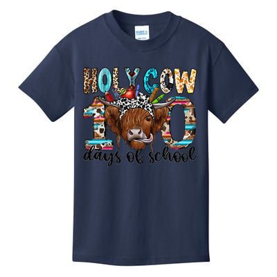 Holy Cow 100 Days Of School 100th Day Smarter Teacher Kids T-Shirt