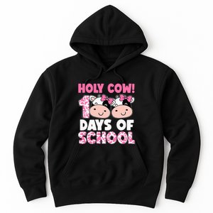 Holy Cow 100 Days Of School Teachers Students Hoodie