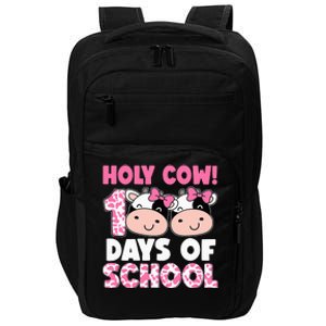 Holy Cow 100 Days Of School Teachers Students Impact Tech Backpack