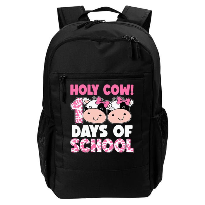 Holy Cow 100 Days Of School Teachers Students Daily Commute Backpack