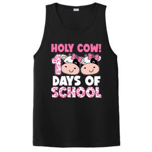 Holy Cow 100 Days Of School Teachers Students PosiCharge Competitor Tank