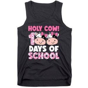 Holy Cow 100 Days Of School Teachers Students Tank Top