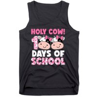 Holy Cow 100 Days Of School Teachers Students Tank Top