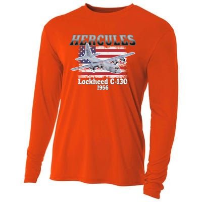 Hercules C130 1956 Cooling Performance Long Sleeve Crew