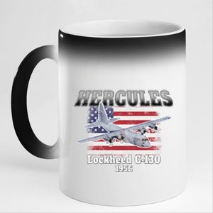 Hercules C130 1956 11oz Black Color Changing Mug