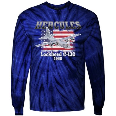 Hercules C130 1956 Tie-Dye Long Sleeve Shirt