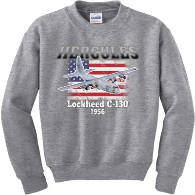 Hercules C130 1956 Kids Sweatshirt