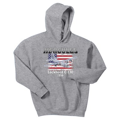 Hercules C130 1956 Kids Hoodie