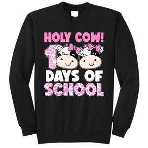 Holy Cow 100 Days Of School Teachers Students Sweatshirt