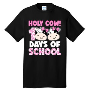 Holy Cow 100 Days Of School Teachers Students Tall T-Shirt