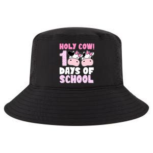 Holy Cow 100 Days Of School Funny Cute Cool Comfort Performance Bucket Hat