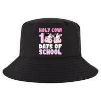 Holy Cow 100 Days Of School Funny Cute Cool Comfort Performance Bucket Hat