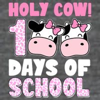 Holy Cow 100 Days Of School Funny Cute Backpack