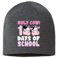 Holy Cow 100 Days Of School Funny Cute Sustainable Beanie