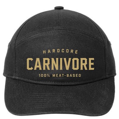 Hardcore Carnivore 100 Meat Based 7-Panel Snapback Hat