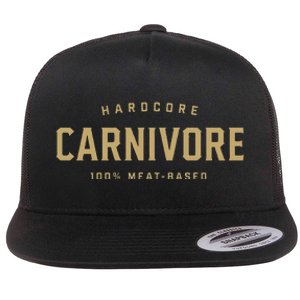 Hardcore Carnivore 100 Meat Based Flat Bill Trucker Hat