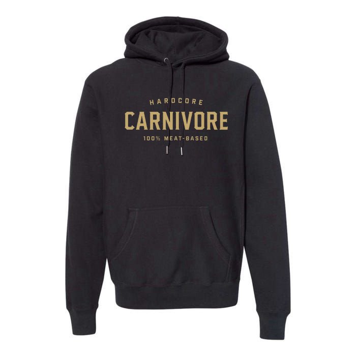 Hardcore Carnivore 100 Meat Based Premium Hoodie