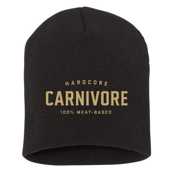 Hardcore Carnivore 100 Meat Based Short Acrylic Beanie