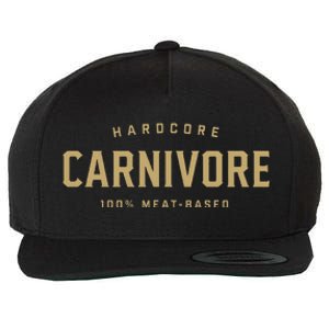 Hardcore Carnivore 100 Meat Based Wool Snapback Cap