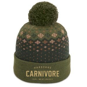 Hardcore Carnivore 100 Meat Based The Baniff Cuffed Pom Beanie