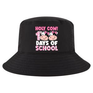 Holy Cow 100 Days Of School Teachers Students Girl Wo Cool Comfort Performance Bucket Hat