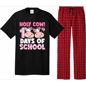 Holy Cow 100 Days Of School Teachers Students Girl Wo Pajama Set