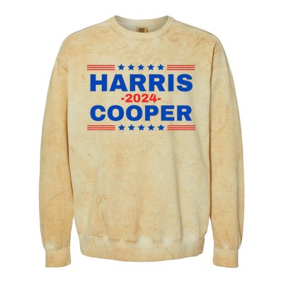 Harris Cooper 2024 Harris Cooper Election 2024 Colorblast Crewneck Sweatshirt