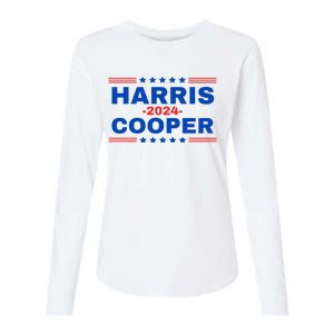 Harris Cooper 2024 Harris Cooper Election 2024 Womens Cotton Relaxed Long Sleeve T-Shirt