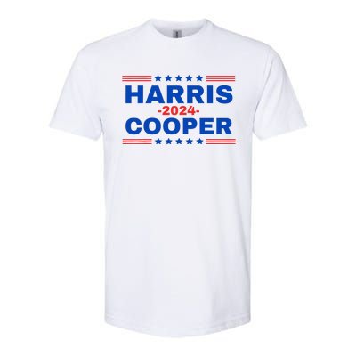 Harris Cooper 2024 Harris Cooper Election 2024 Softstyle CVC T-Shirt