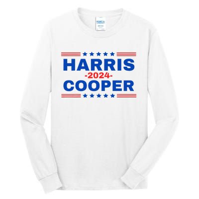 Harris Cooper 2024 Harris Cooper Election 2024 Tall Long Sleeve T-Shirt