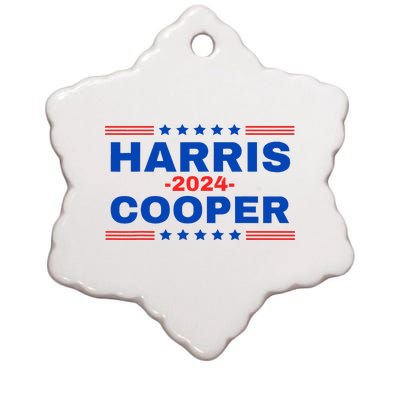 Harris Cooper 2024 Harris Cooper Election 2024 Ceramic Star Ornament