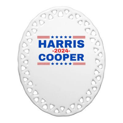 Harris Cooper 2024 Harris Cooper Election 2024 Ceramic Oval Ornament