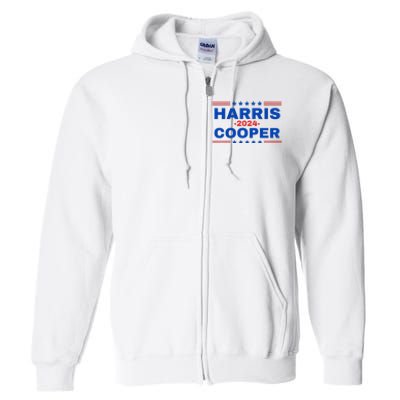 Harris Cooper 2024 Harris Cooper Election 2024 Full Zip Hoodie