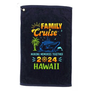 Hawaii Cruise 2024 Family Friends Group Vacation Matching Platinum Collection Golf Towel