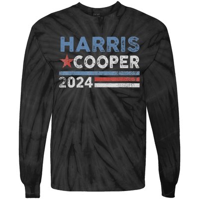 Harris Cooper 2024 Election Kamala Harris Cooper 2024 Tie-Dye Long Sleeve Shirt