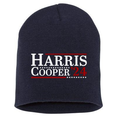 Harris Cooper 2024 For President Kamala Harris Roy Cooper Short Acrylic Beanie