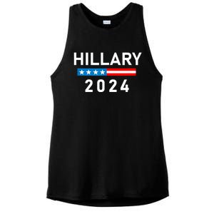 Hillary Clinton 2024 Hillary Clinton For President Ladies PosiCharge Tri-Blend Wicking Tank