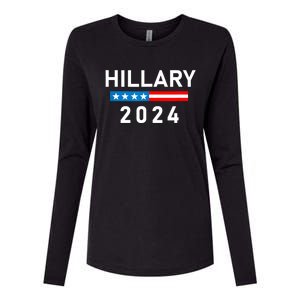 Hillary Clinton 2024 Hillary Clinton For President Womens Cotton Relaxed Long Sleeve T-Shirt