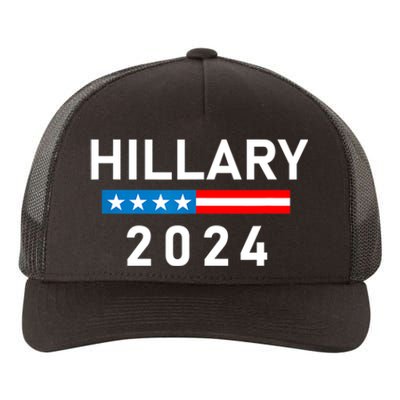 Hillary Clinton 2024 Hillary Clinton For President Yupoong Adult 5-Panel Trucker Hat