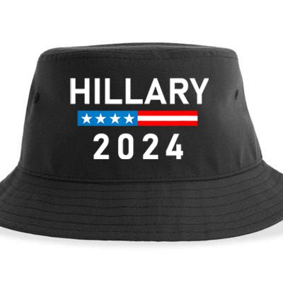 Hillary Clinton 2024 Hillary Clinton For President Sustainable Bucket Hat