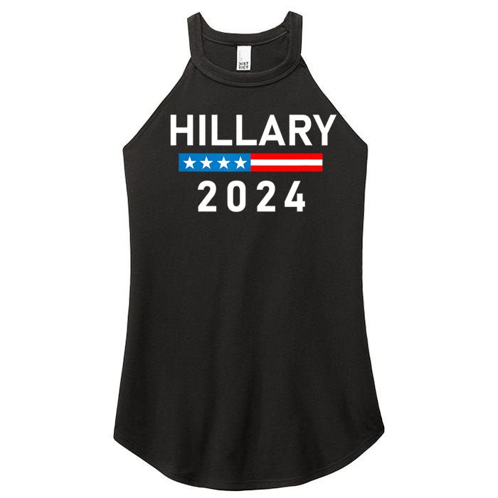 Hillary Clinton 2024 Hillary Clinton For President Women's Perfect Tri Rocker Tank